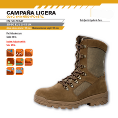 Botas ligeras del ejercito de tierra  (original ET)