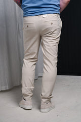 JoshPL 189 Beige Micro Check