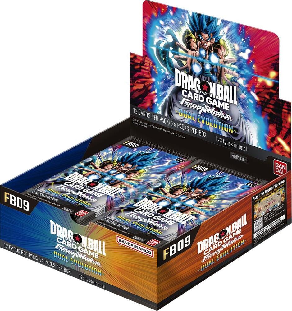 Gamers Guild AZ Dragon Ball Super TCG Dragon Ball Super TCG: Fusion World 09 - Dual Evolution (FB09) [Booster Display] GTS