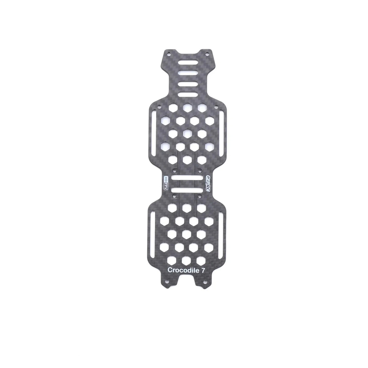 GEP-LC7HD Frame 2.5mm Top Plate (Koolstofvezel) - upgraderc
