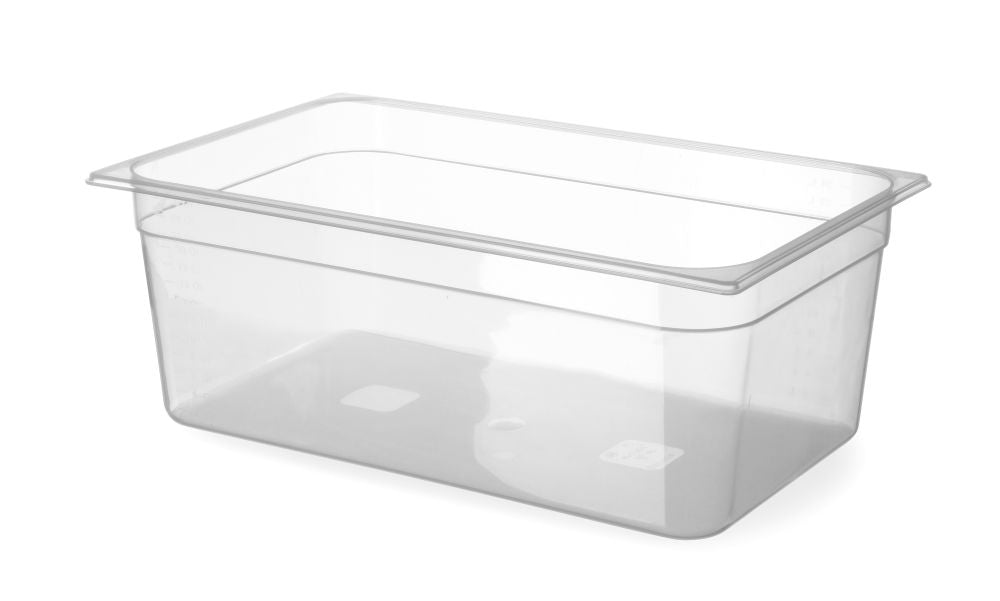 GN Kontainer GN 1/1 polypropylen - 28L - Transparent - for Storkjøkken - XL - Storkjøkken