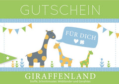 Gutschein €20.- per Post
