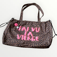 Sac week-end XXL Léopard - J'ai vu la Vierge (2 coloris)