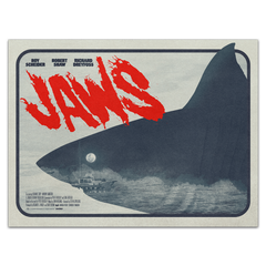 Jaws poster by Matt needle