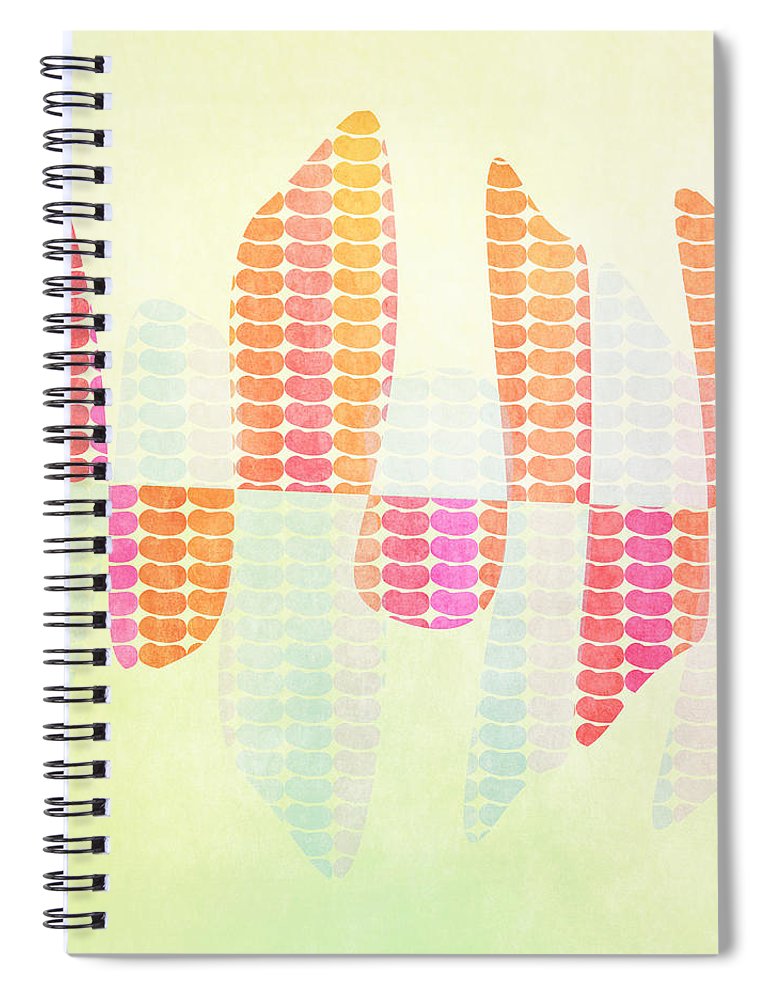 Jelly Bean Retro ness - Spiral Notebook