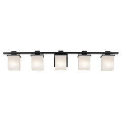 Kichler - 45193BK - Five Light Bath - Tully - Black