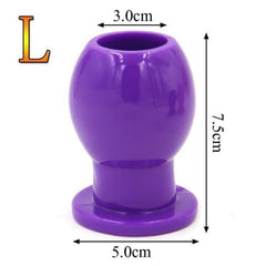 Le Plug Anal Tunnel Violet L