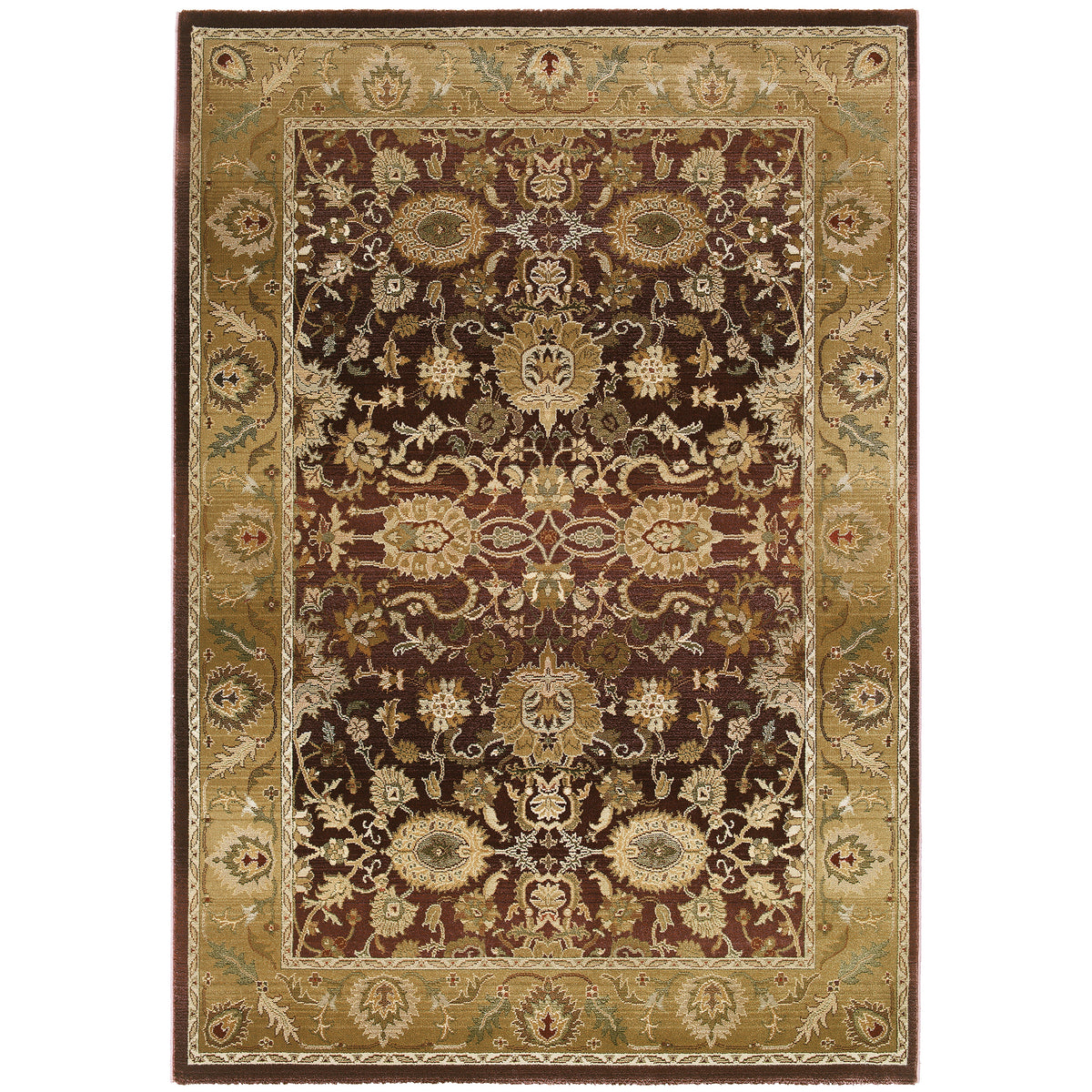 Oriental Weavers Generations 1732M Purple/ Gold 7'10"" x 11' Indoor Area Rug G1732M240340ST