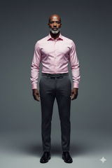 Pink Shirt - Front Full-Body