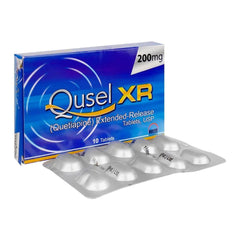 Qusel XR 200mg Tablet – Extended-Release Quetiapine for Mood & Anxiety Stabilization