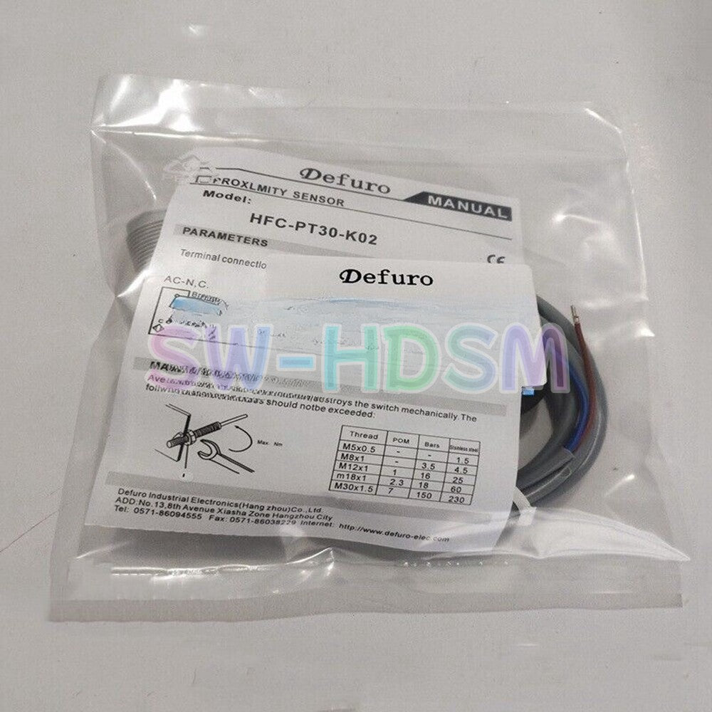 1PCS   FOR Defuro Proximity Switch Sensor HFC-PT30-K02 Freight Free