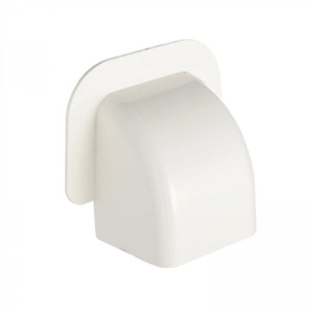 Sortie de mur goulotte clim 80x60 - Avec alvéole - Accessoire climatisation