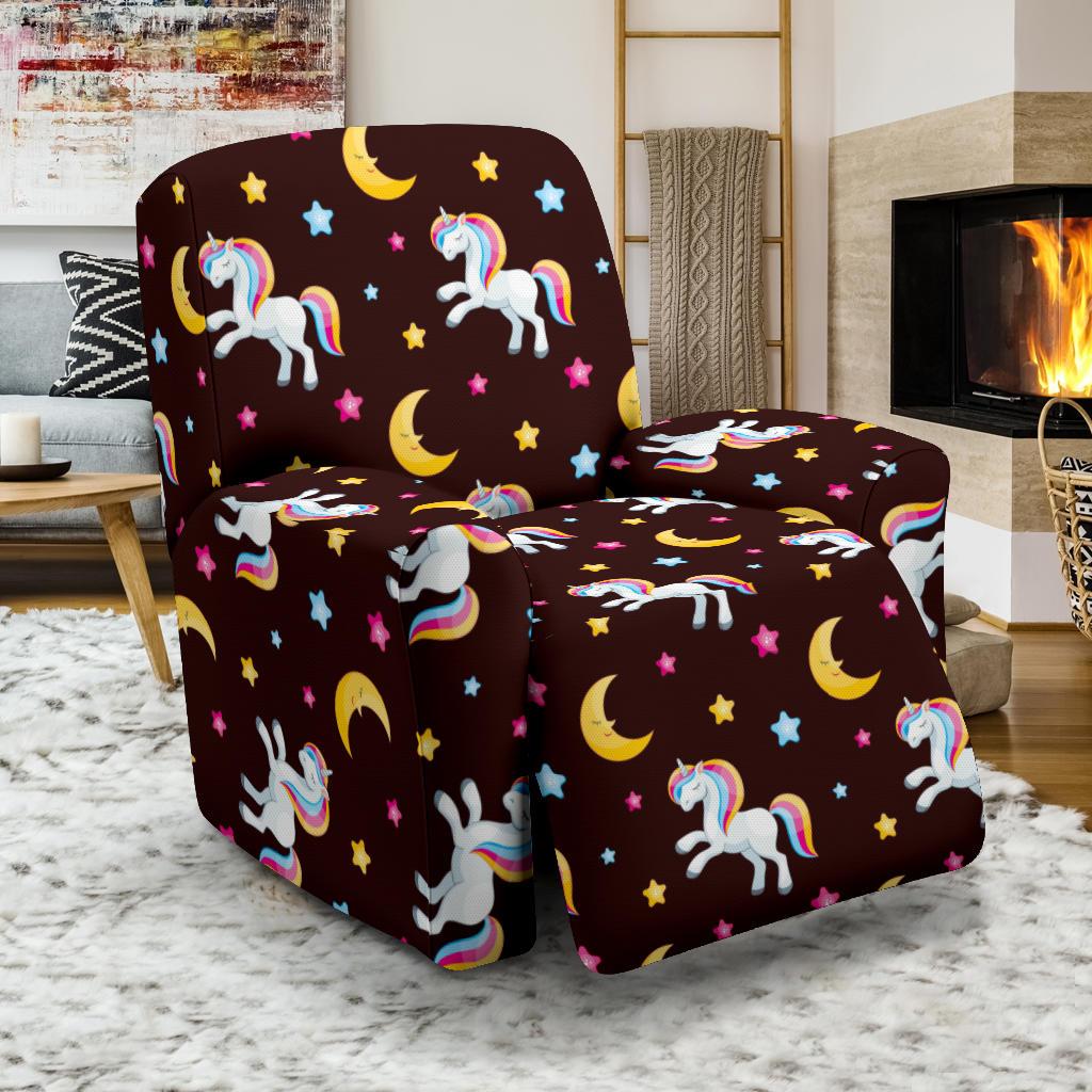 Unicorn Moon Star Recliner Slipcover-JORJUNE.COM