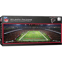 Wholesale Atlanta Falcons - 1000 Piece Panoramic Jigsaw Puzzle - End View